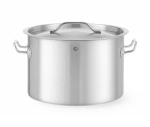 Střední hrnec s poklicí, HENDI, Budget Line, 23L, ⌀350x(H)240mm