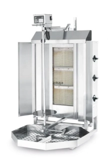 Plynový gril na kebab Profi Line, HENDI, Profi Line, 9,75kW, 470x550x(H)960mm