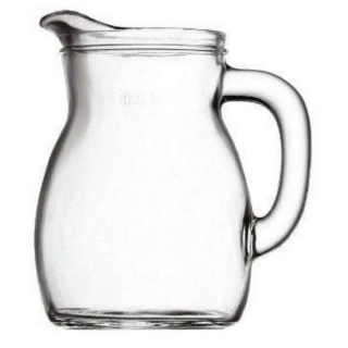 Bormioli Rocco Skleněný džbán s cejchem 25 cl | BR-1440