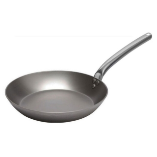 De Buyer, Pánev ocelová Carbone 40 cm, s nerezovou rukojetí 5130.40