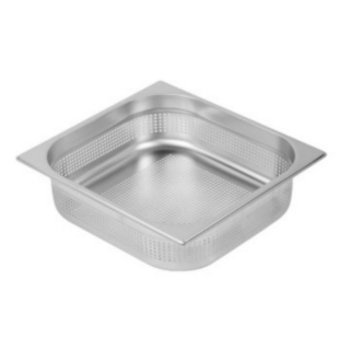 Gastronádoba Profi děrovaná s úchyty GN 2/1 100 mm