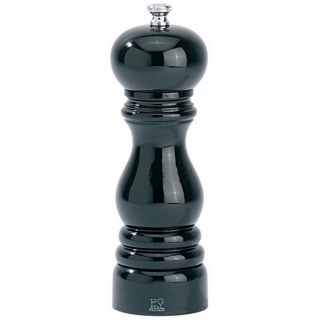 Mlýnek Paris U-Select na sůl, černý 22 cm