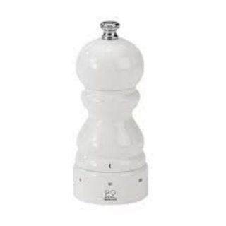 Mlýnek Paris U-Select na pepř, bílý 12 cm
