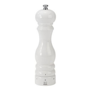 Mlýnek Paris U-Select na sůl, bílý 22 cm